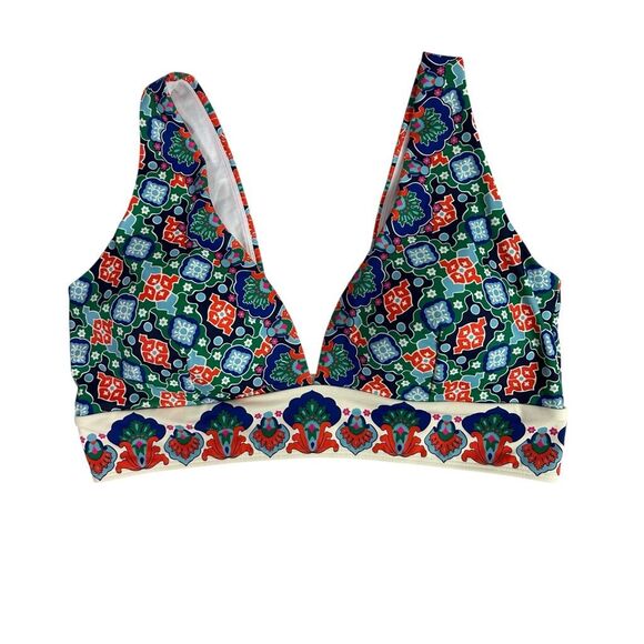 Boden Classic Bikini Bottom Porto Top and Sarong Scarf size 16-18 Mangrove Green - Picture 5 of 16